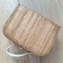 Porte alliances valisette vintage personnalisée