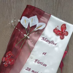 Livre d'or mariage personnalisé