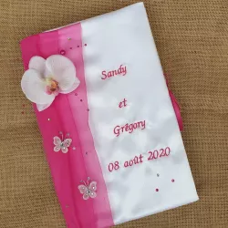 livre d'or fuchsia