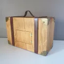 boite à enveloppe valise avec trappe au dos