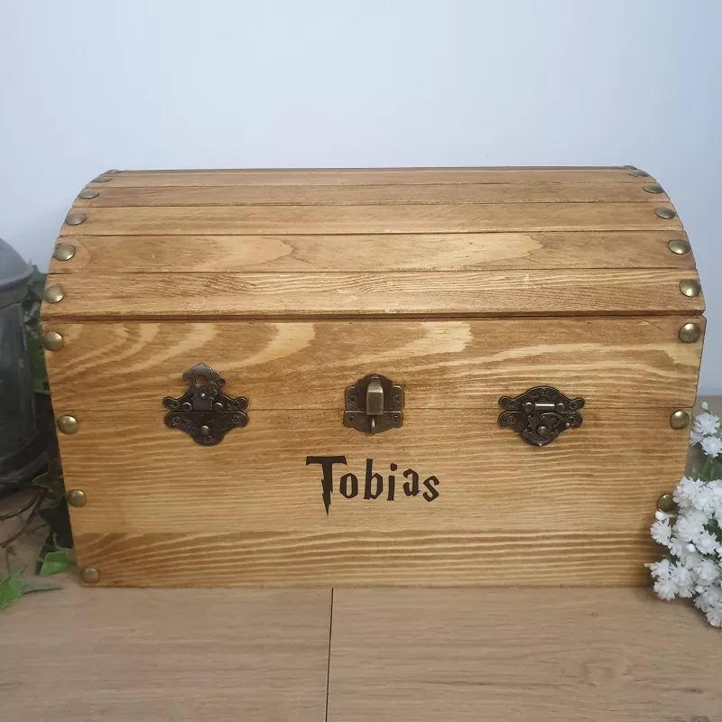 Coffre pirate bois personnalisé