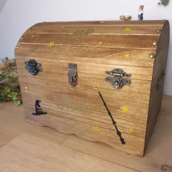 Urne coffre thème Harry Potter par Saperlipopette Créations