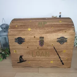 Tirelire personnalisée avec décor Harry Potter