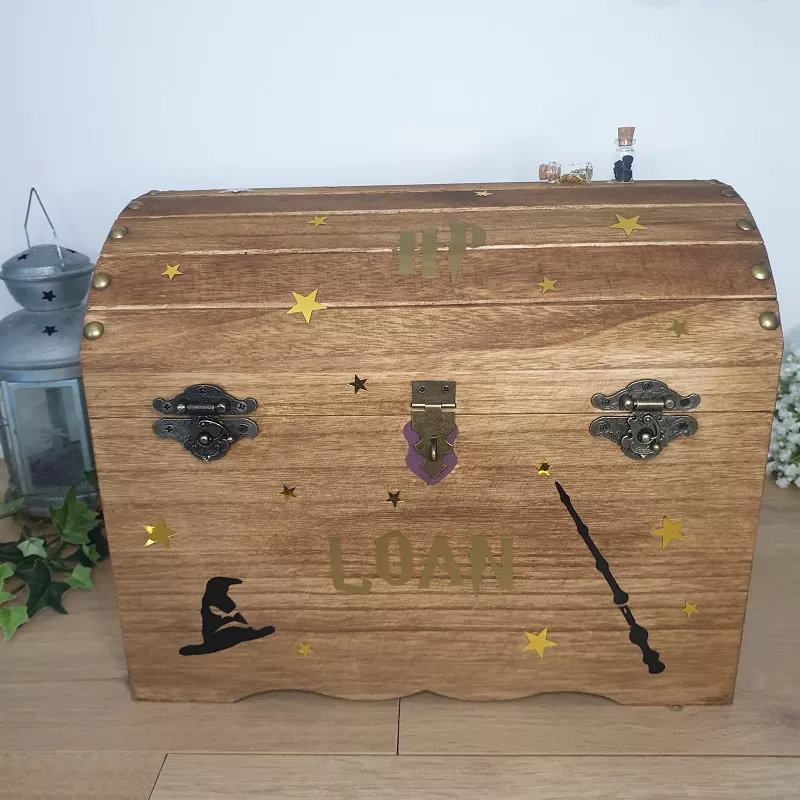 Tirelire personnalisée avec décor Harry Potter