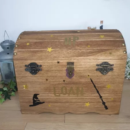 Tirelire personnalisée avec décor Harry Potter