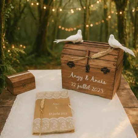 Collection mariage champêtre vintage par Saperlipopette Création