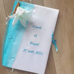 Collection mariage turquoise bel ensemble par Saperlipopette Créations