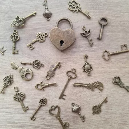 Cadenas avec un jeu de clés