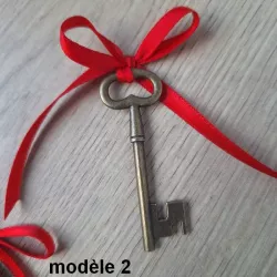 clé modèle 2 ruban
