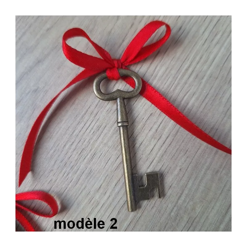 clé modèle 2 ruban