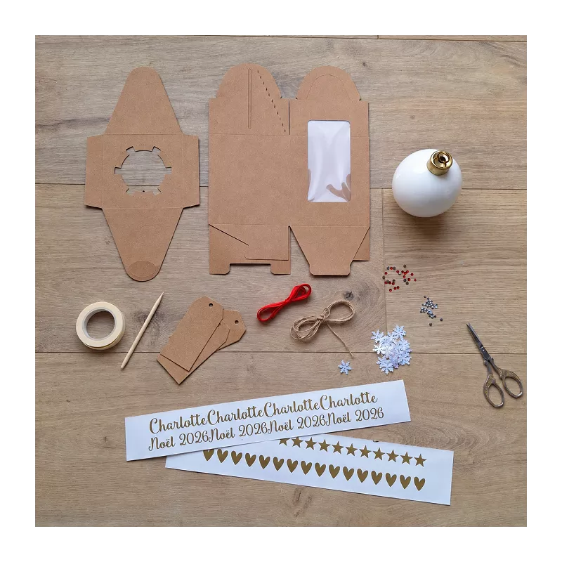matériel nécessaire au kit de noël
